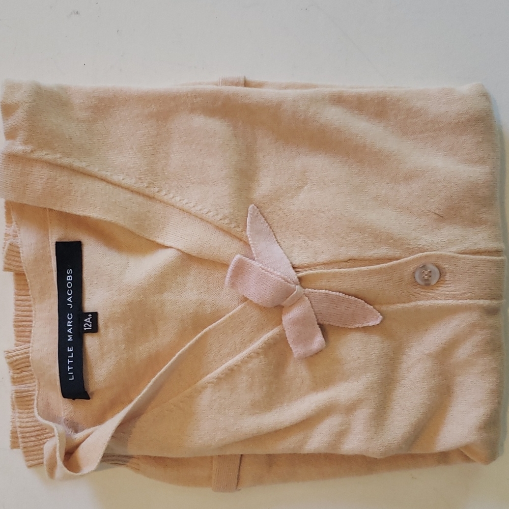 Girls short sleeve cardigan
